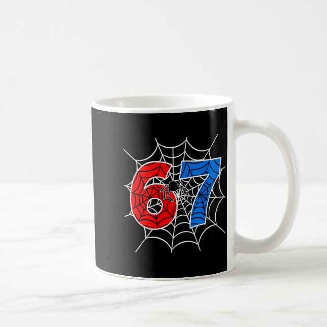 Caneca De Café 67 Sder-web Meme Lover Funny Six Seven Gen Alpha S (Direita)