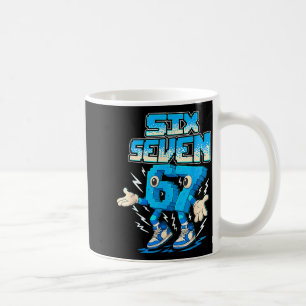 Caneca De Café 67 Seis Sete 6-7 Crianças Meninos Meninas Rotação 