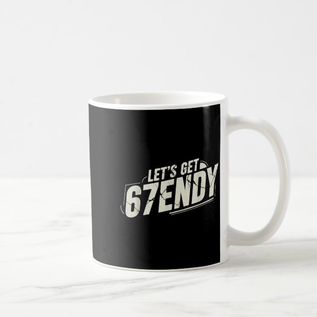 Caneca De Café 67 Seis Sete Sendy 6 7endy Vamos Ficar Sendy 67 Me (Direita)