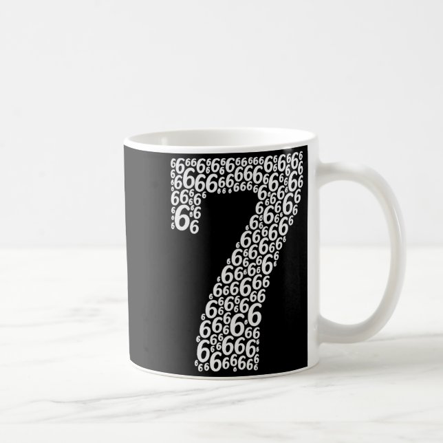 Caneca De Café 67 Sessenta e Sete Design de Fantasia de Halloween (Direita)