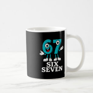 Caneca De Café 67 Six Seven 6-7 - Divertido Brainrot Italiano Cri