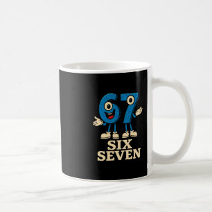 Caneca De Café 67 Six Seven 6-7 - Divertido Italian Brainrot Cria
