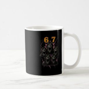Caneca De Café 67 Six Seven Contrabando 6 7 Design de Meme Engraç