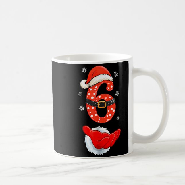 Caneca De Café 67 Six Seven Meme Couple Matching Christmas  (Direita)
