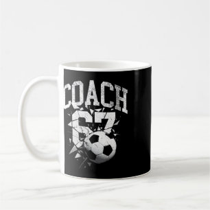 Caneca De Café 67 Six Seven Treinador Futebol Geração Alfa Brainr