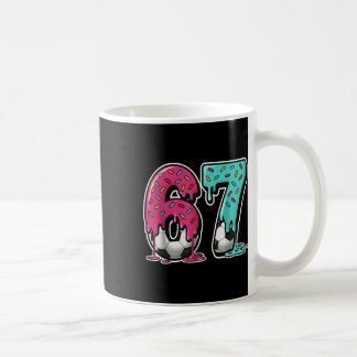 Caneca De Café 67 Sorvete Drip Futebol Geração Alpha Gíria Six Se