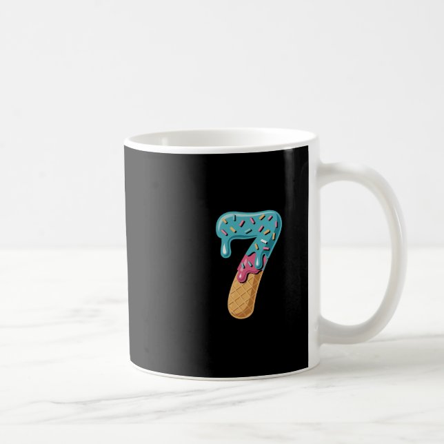 Caneca De Café 67 Sorvete Drip Meme Engraçado Seis Sete Combinand (Direita)