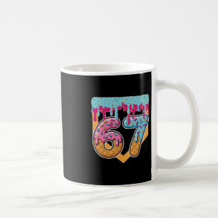 Caneca De Café 67 Sorvete Drip Meme Seis Sete Gíria Gen Alpha 