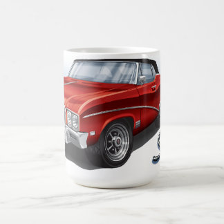 Caneca De Café 68 Buick GS no escarlate do vermelho