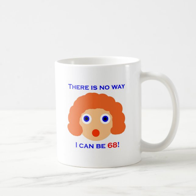 Caneca De Café 68 não há nenhuma maneira (Direita)