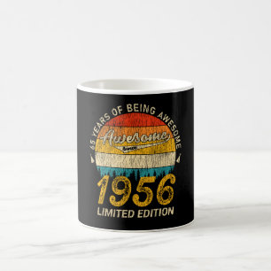 Caneca De Café 69 anos 1956 Retro Incrível 69º presente de aniver