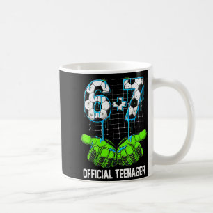 Caneca De Café 6+7 = 13 Meninos Meninas Adolescentes 13 Anos Aniv