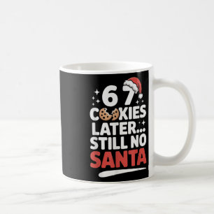 Caneca De Café 6 7 Cookies Depois Ainda Sem Papai Noel Engraçado