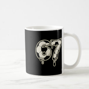 Caneca De Café 6 7 Futebol Byll Drip Gráfico Seis Sete Meme