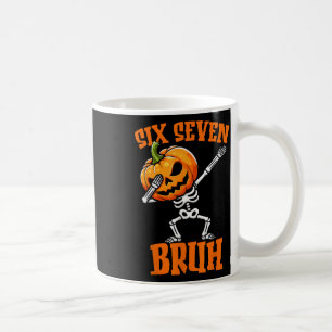 Caneca De Café 6 7 Halloween 67 Meme Seis Sete Dabbing Geração Al