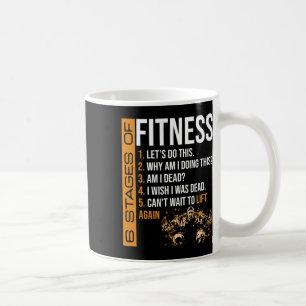 Caneca De Café 6 Estágios de Treinamento com Pesos de Aptidão Fís