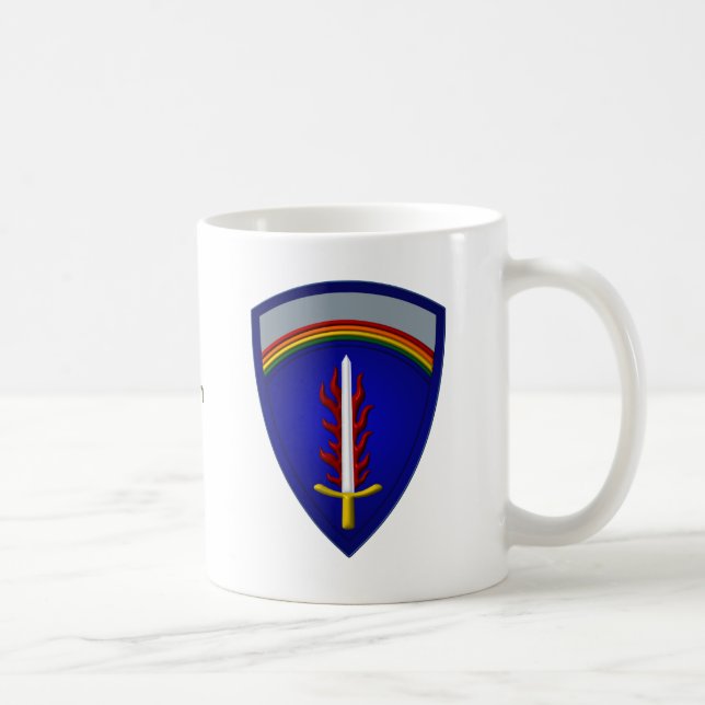 Caneca De Café 72ª Ordnance Battalion Insignia Patch Coffee Mug (Direita)