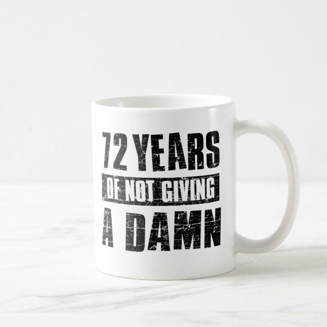 Caneca De Café 72 anos (Direita)