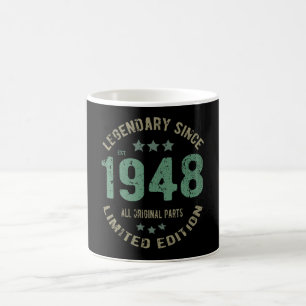 Caneca De Café 73 anos de idade de 73 anos de idade de 73 anos de