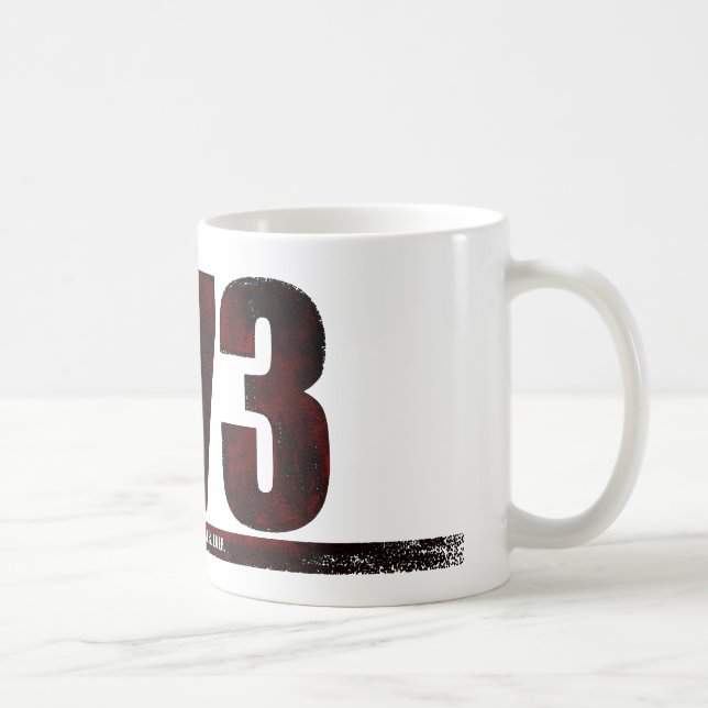 Caneca De Café 73 - o melhor número (Direita)