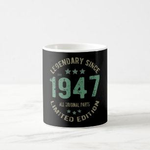 Caneca De Café 74 anos de idade de lenda de domingo 74
