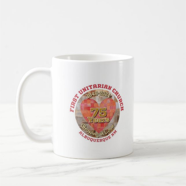 Caneca De Café 75º aniversário da Mug (Esquerda)