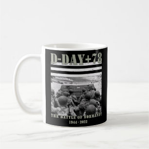 Caneca De Café 78 anos Aniversário Ww2 D Dia de Aterrissagem Alia