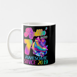 Caneca De Café 7 Anos Incrível Desde 2019 Tema de Hóquei Aniversá