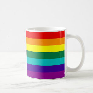 Caneca De Café 7 Bandeira do Orgulho gay Rainbow