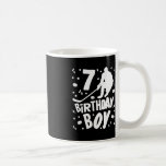 Caneca De Café 7 Birthday Boy Ice Hockey Kids 7 Anos Festa<br><div class="desc">7 Birthday Boy Ice Hockey Kids 7 Anos de Festa Dotada</div>