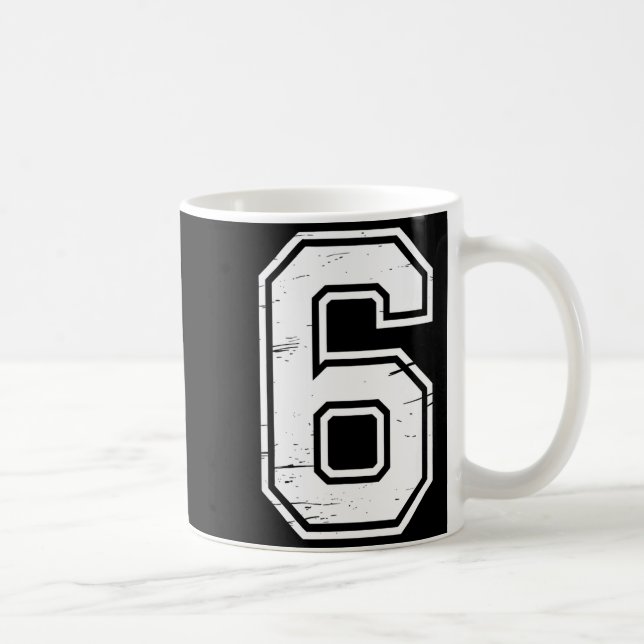 Caneca De Café 7 Number 67 Six Seven Meme  (Direita)