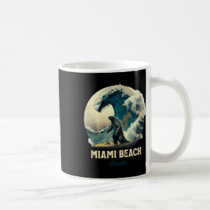 Caneca De Café 7Praia de Miami Flórida Surf Surfboard 
