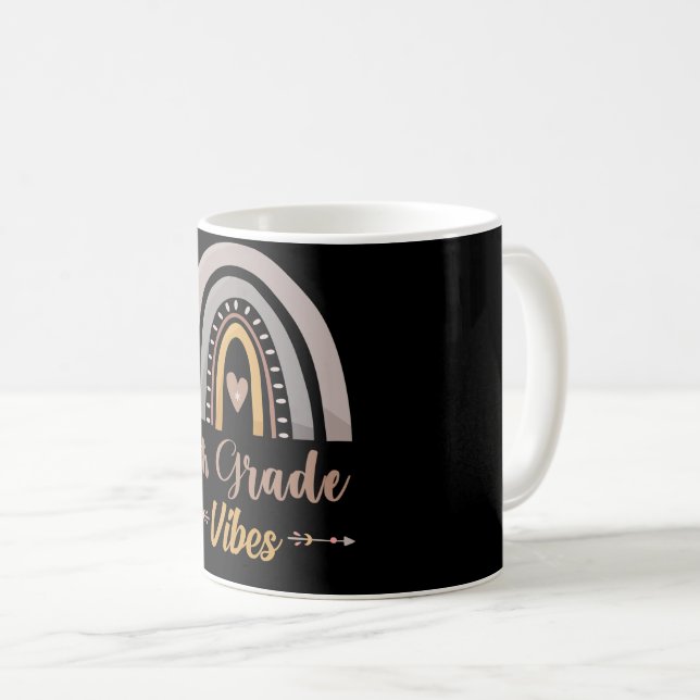 Caneca De Café 7th Grade Vibes Seventh Grade Back to School (Frente Esquerda)
