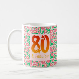 Caneca De Café 80 e fabuloso