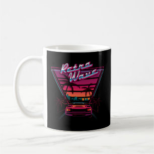 Caneca De Café 80S Retrowave Synthwave Love Wave Miami Beach