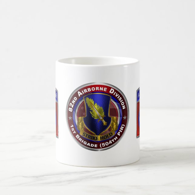 Caneca De Café 82.o Divisão de Aeronaves 1Brigada de ruas 504.o P (Centro)