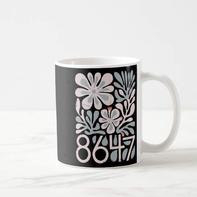 Caneca De Café 8647 Resiste a sutil Foxtrot Delta Tango Prot (Direita)