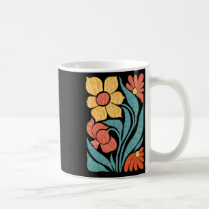 Caneca De Café 8647 Sutil Anti Trump Floral Boho 1