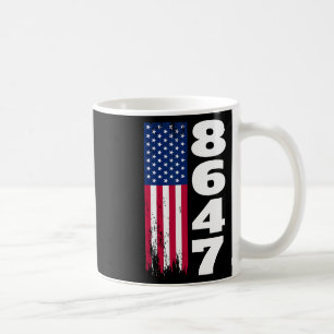 Caneca De Café 86 47 8647 Sutil Anti Trump 1