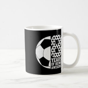 Caneca De Café 8 Anos Sendo Incrível Amante de Futebol Infantil 8