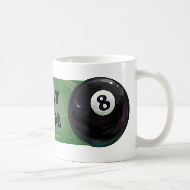 Caneca De Café 8 Ball (Direita)