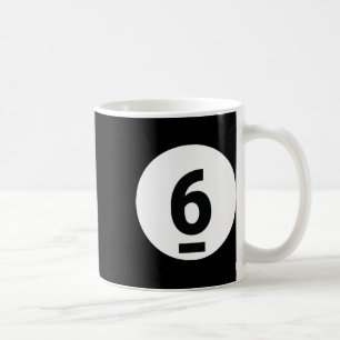 Caneca De Café 8 Piscina Ball 6 Billiards Figurume Halloween Mães
