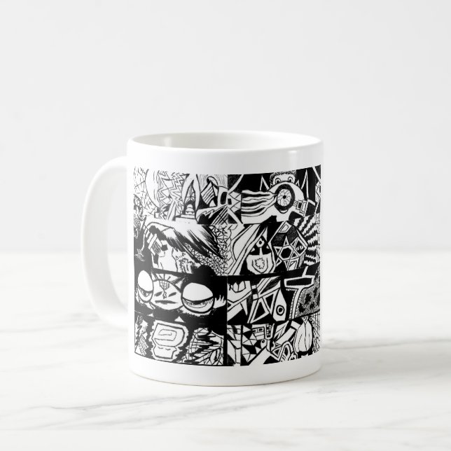 Caneca De Café 8 Shades of Anxiety (Frente Esquerda)