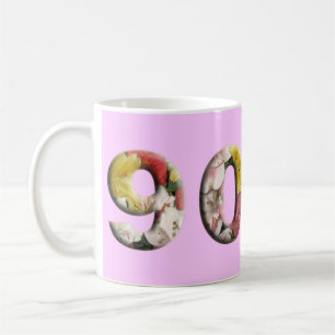 Caneca De Café 90 Aniversário de Aniversário Milestone Mug