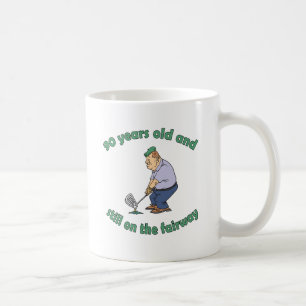 Caneca De Café 90 Birthday Golfer Gag Gift Gift