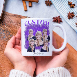 Caneca De Café 90's bootleg rap tee custom photo