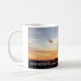 Caneca De Café 91:11 do salmo (nascer do sol)