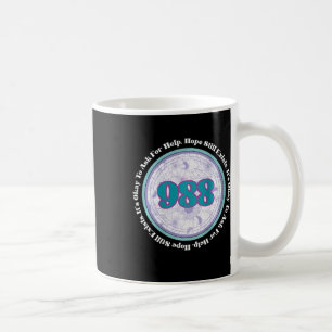 Caneca De Café 988 Prevenção ao suicídio É bom pedir ajuda C