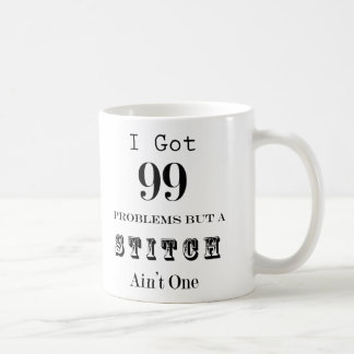 Caneca De Café 99 Problems Knitter's Mug