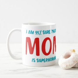 Caneca De Café 99% Super-Mulher